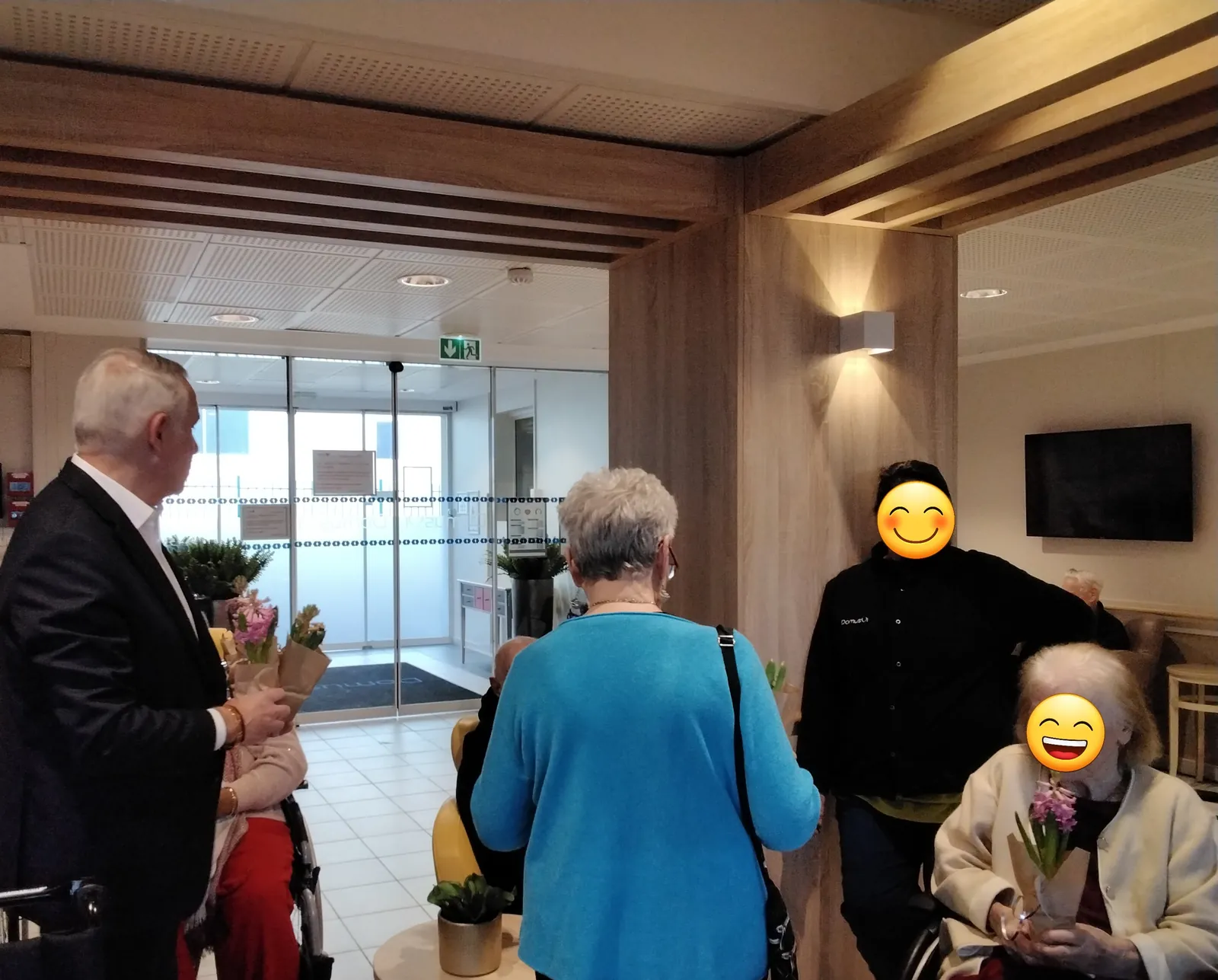 Voeux du Maire et la galette des rois à la résidence Les JARDINS D'EPINAY 