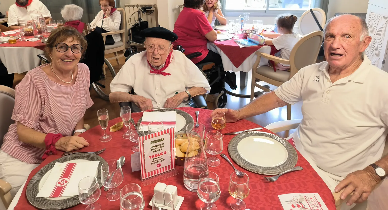 Les Fêtes de Bayonne s'invitent à la résidence : un déjeuner convivial et gourmand