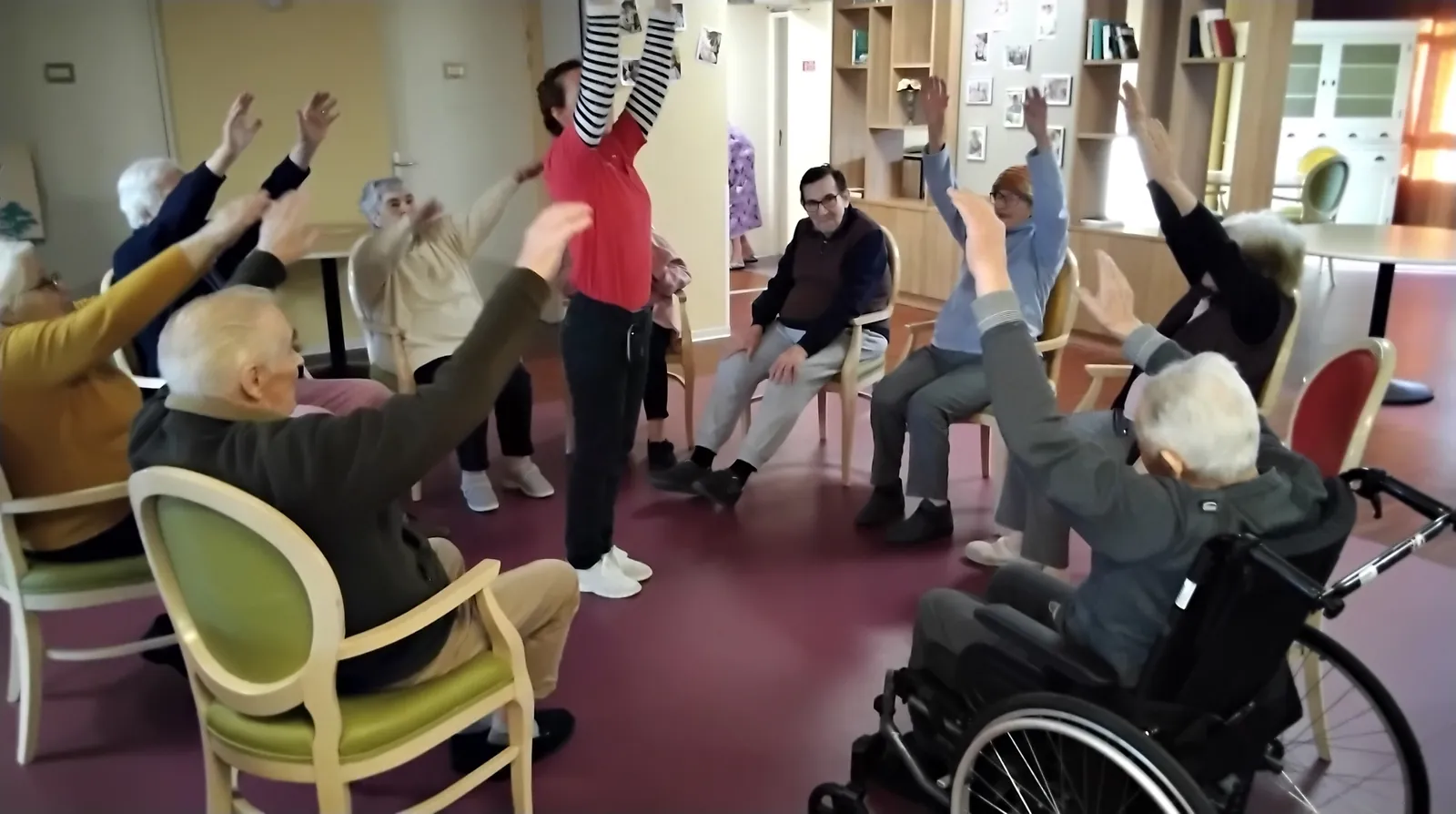 Gym douce à l'Unité Protégée