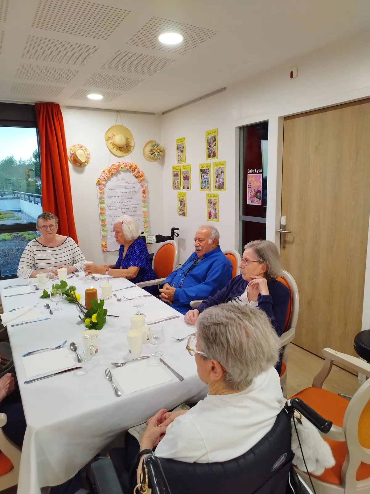 Soirée estivale à la résidence des terrasses de l'étoile