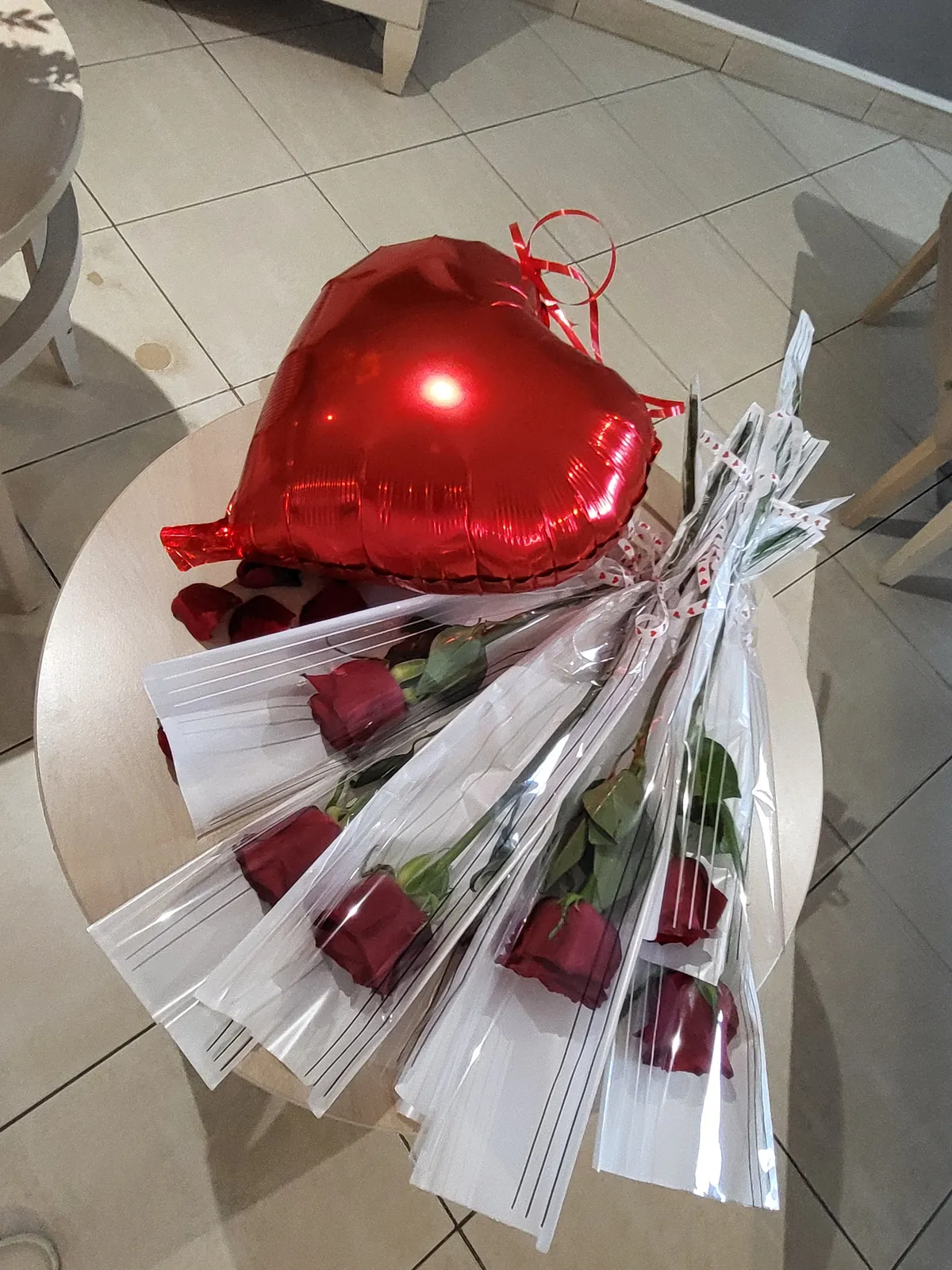 la saint- valentin  A la résidence les Adrets 