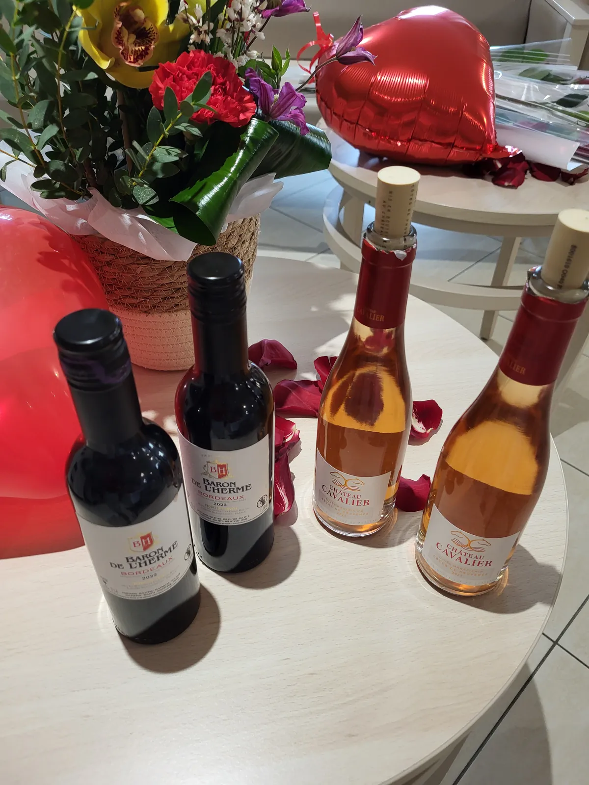la saint- valentin  A la résidence les Adrets 