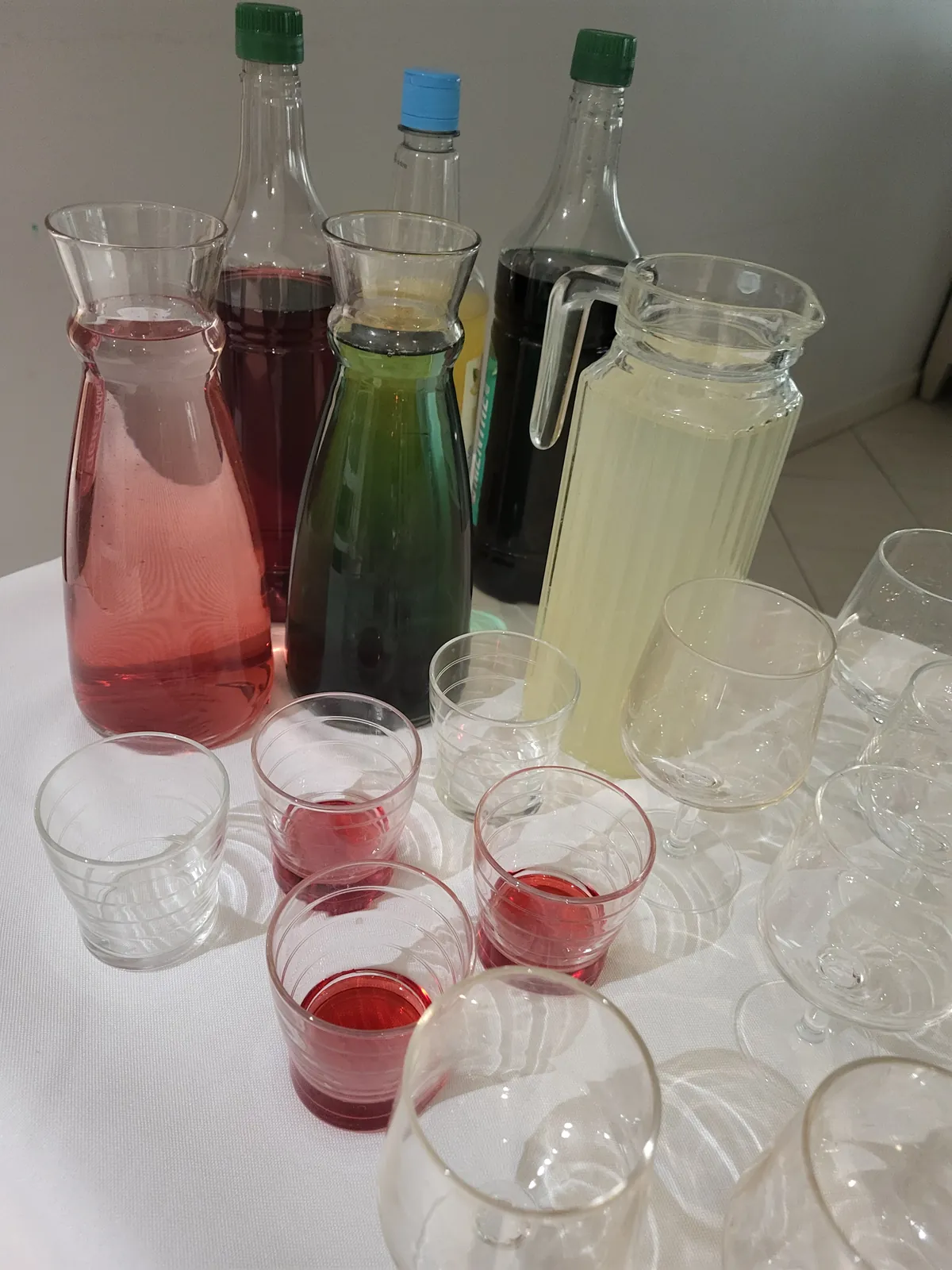 Dégustation d'eaux aromatisées et défi hydratation aux Adrets 
