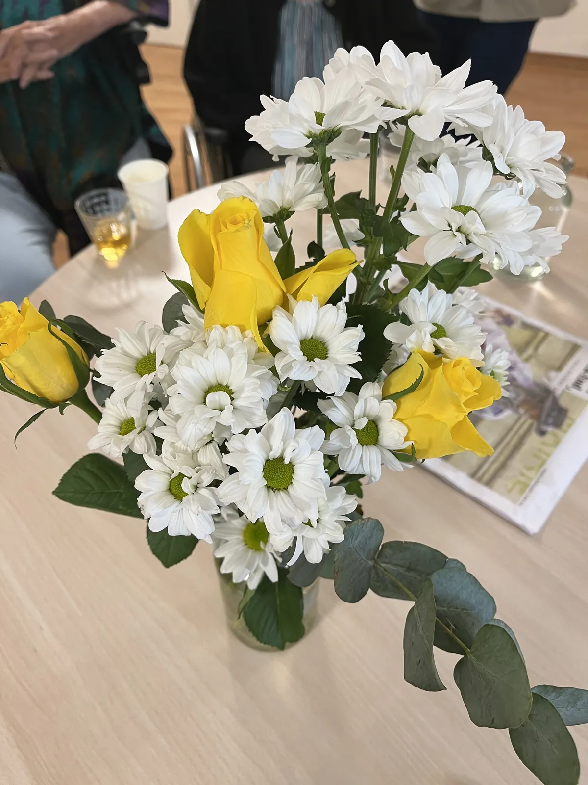 Une bonne odeur de fleurs fraîches embaume le rez-de-chaussée !