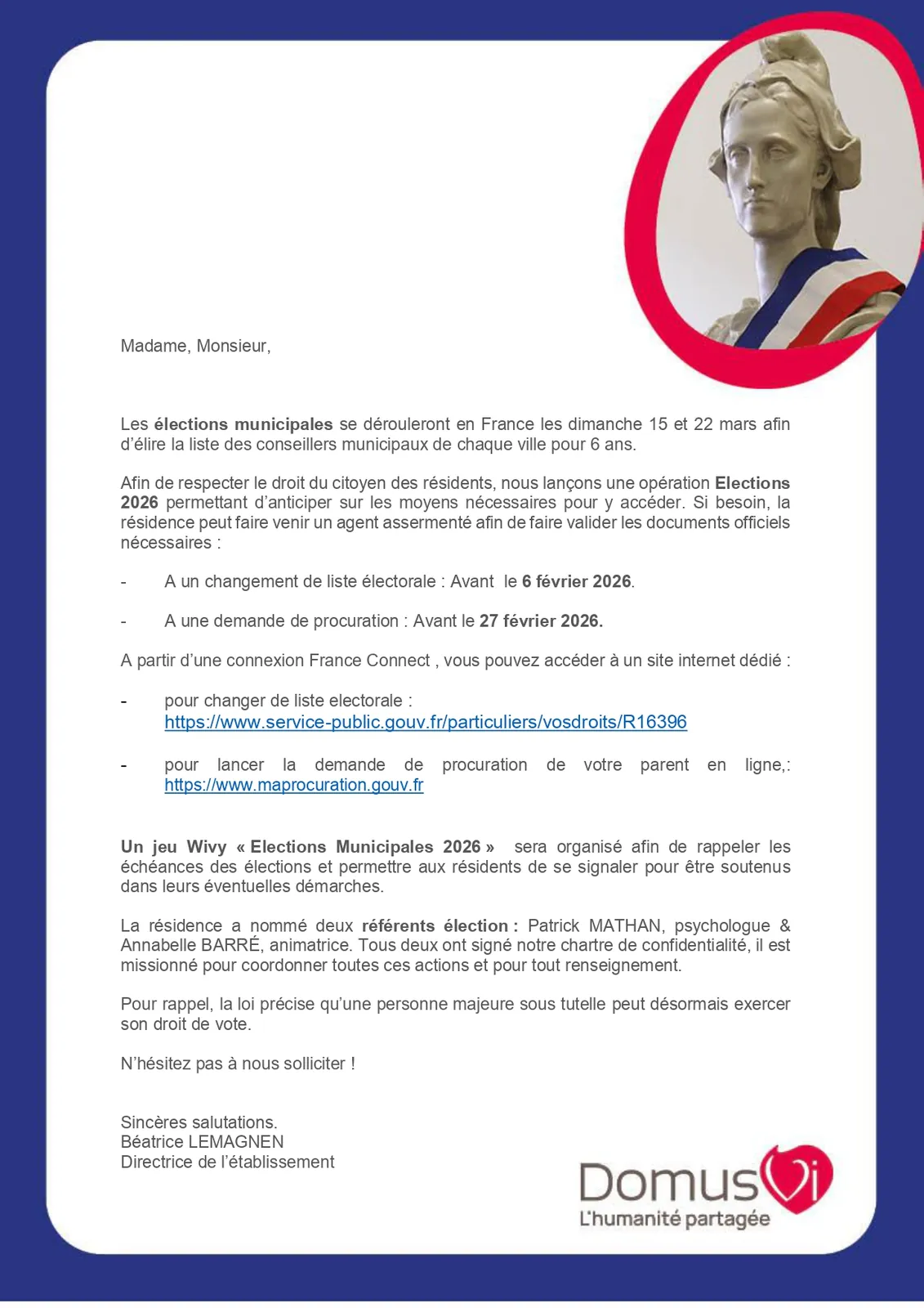 Préparation aux élections municipales 