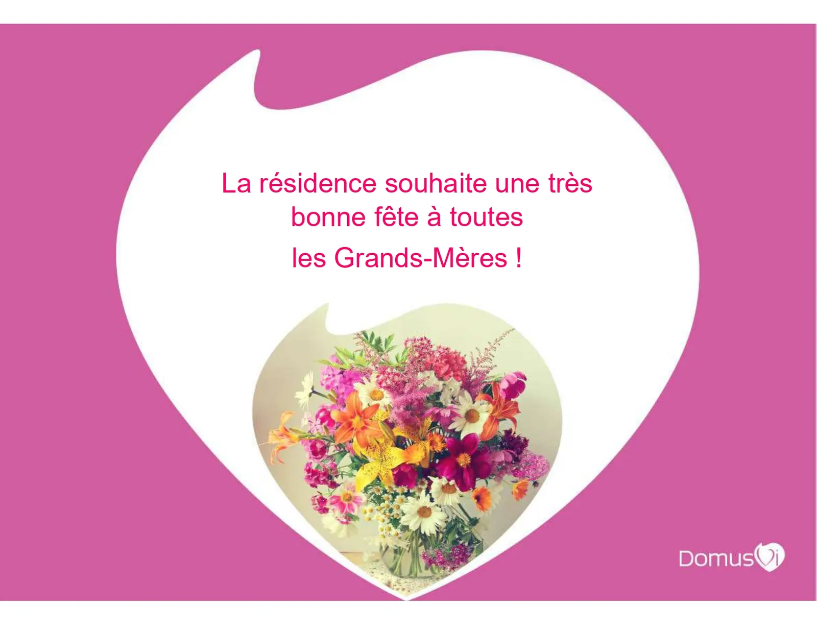 FÊTE DES GRANDS-MERES !