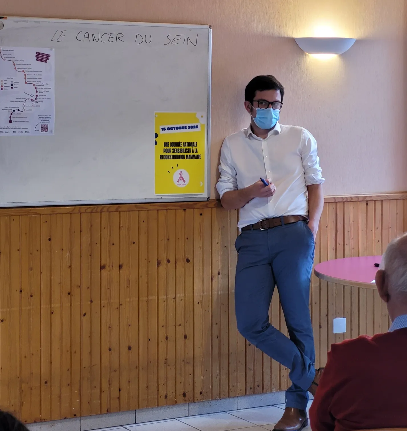 Sensibilisation au cancer du sein : un moment enrichissant