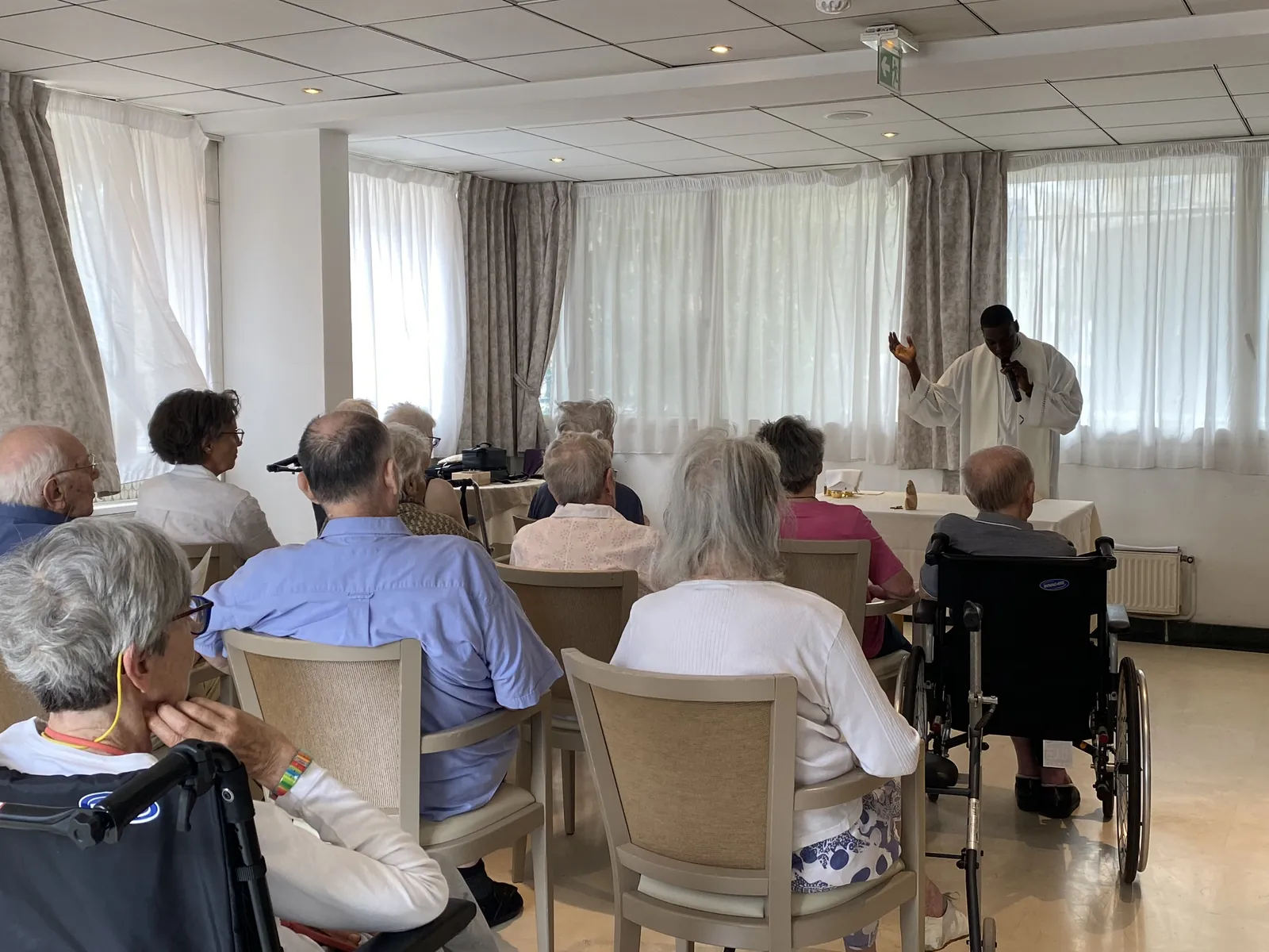 L’accompagnement spirituel des Résidents aux Marines 