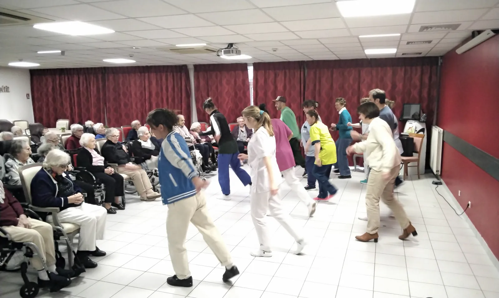Ça swing dans la résidence !