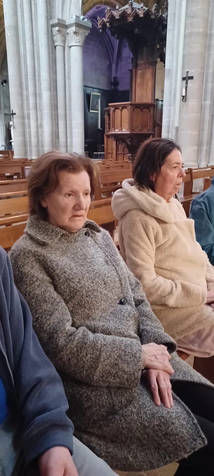 La sérénité et l'élévation tous les dimanches pour les résidents d'ELEUSIS Poissy