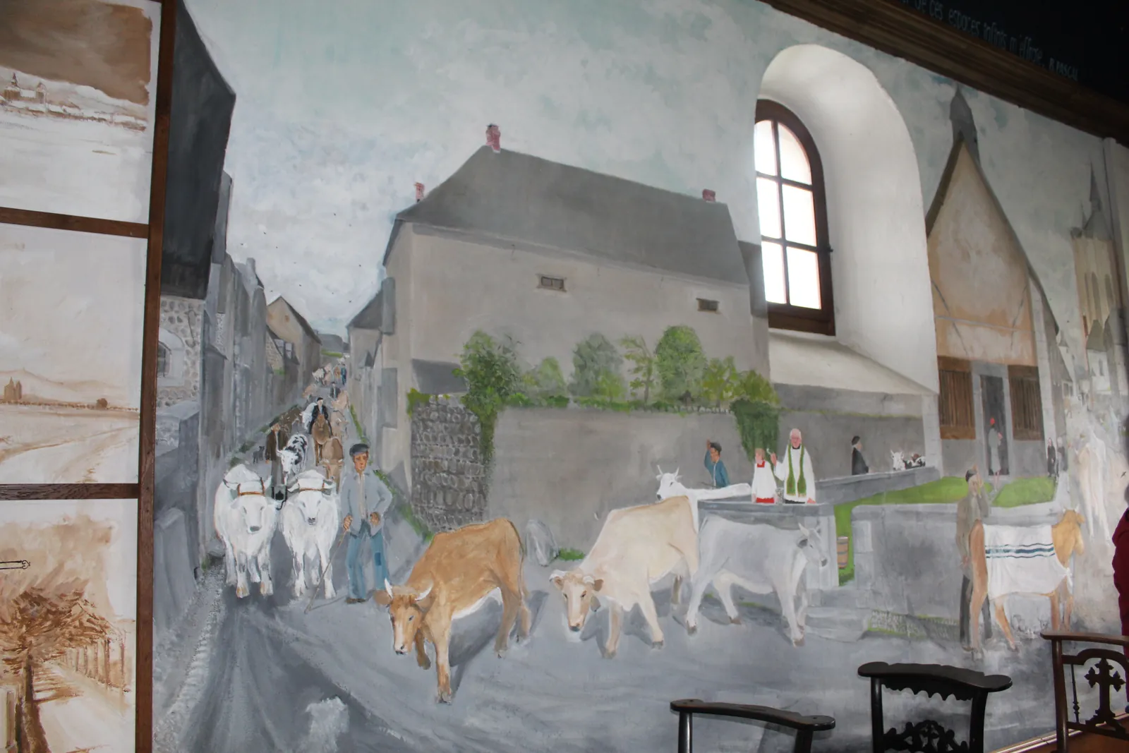 Visite de la Collégiale d'Ibos