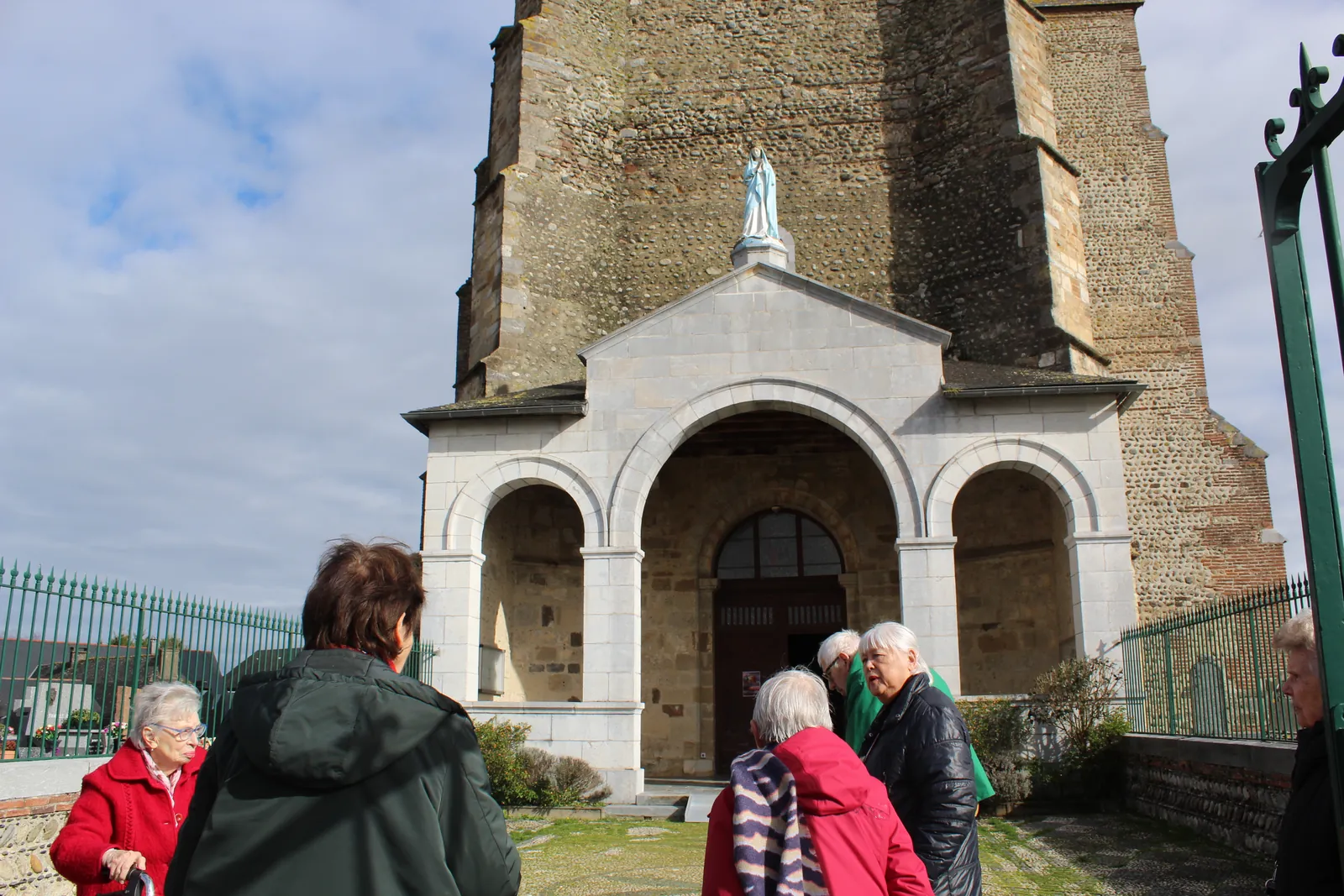 Visite de la Collégiale d'Ibos