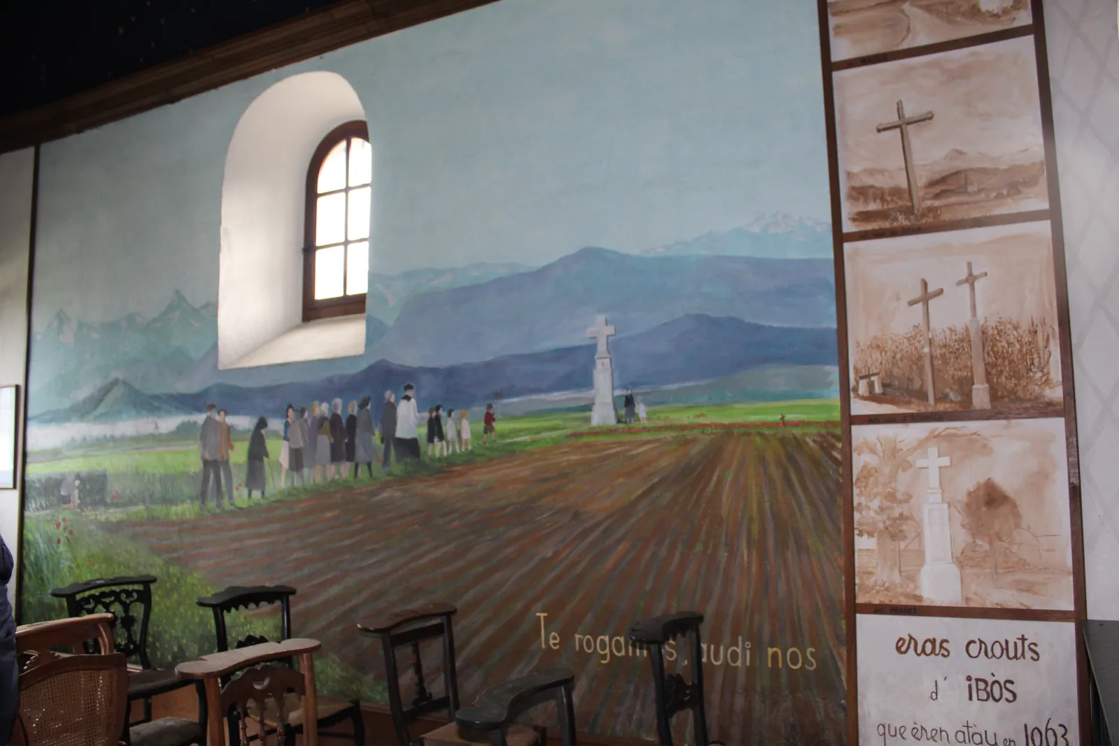Visite de la Collégiale d'Ibos