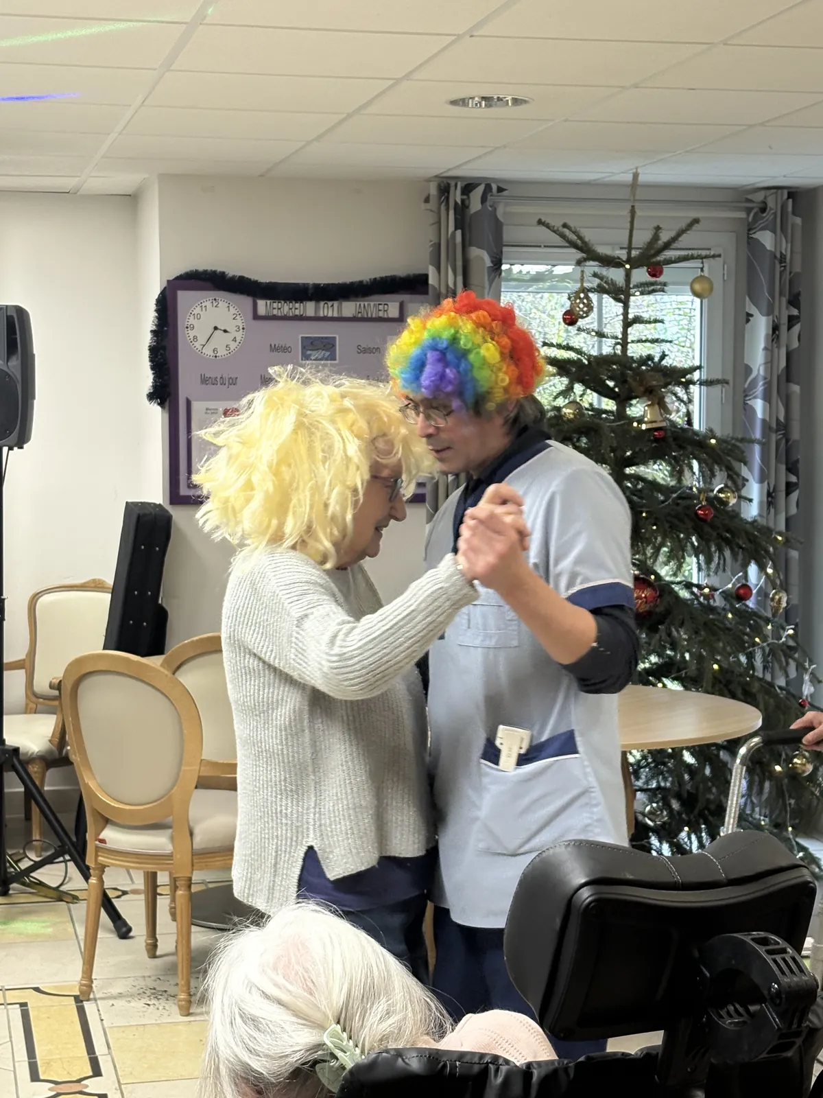 Ambiance festive aux Jardins Médicis pour le Nouvel An ! 