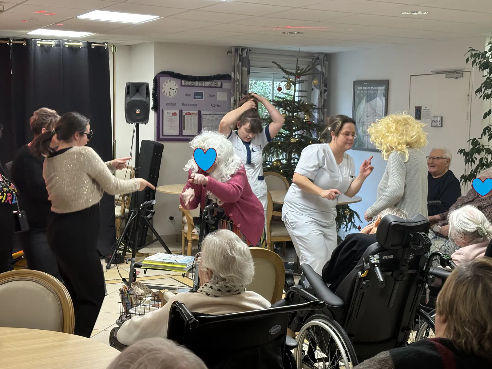 Ambiance festive aux Jardins Médicis pour le Nouvel An ! 