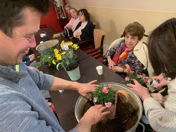 Le printemps s'invite à la résidence (partie2)