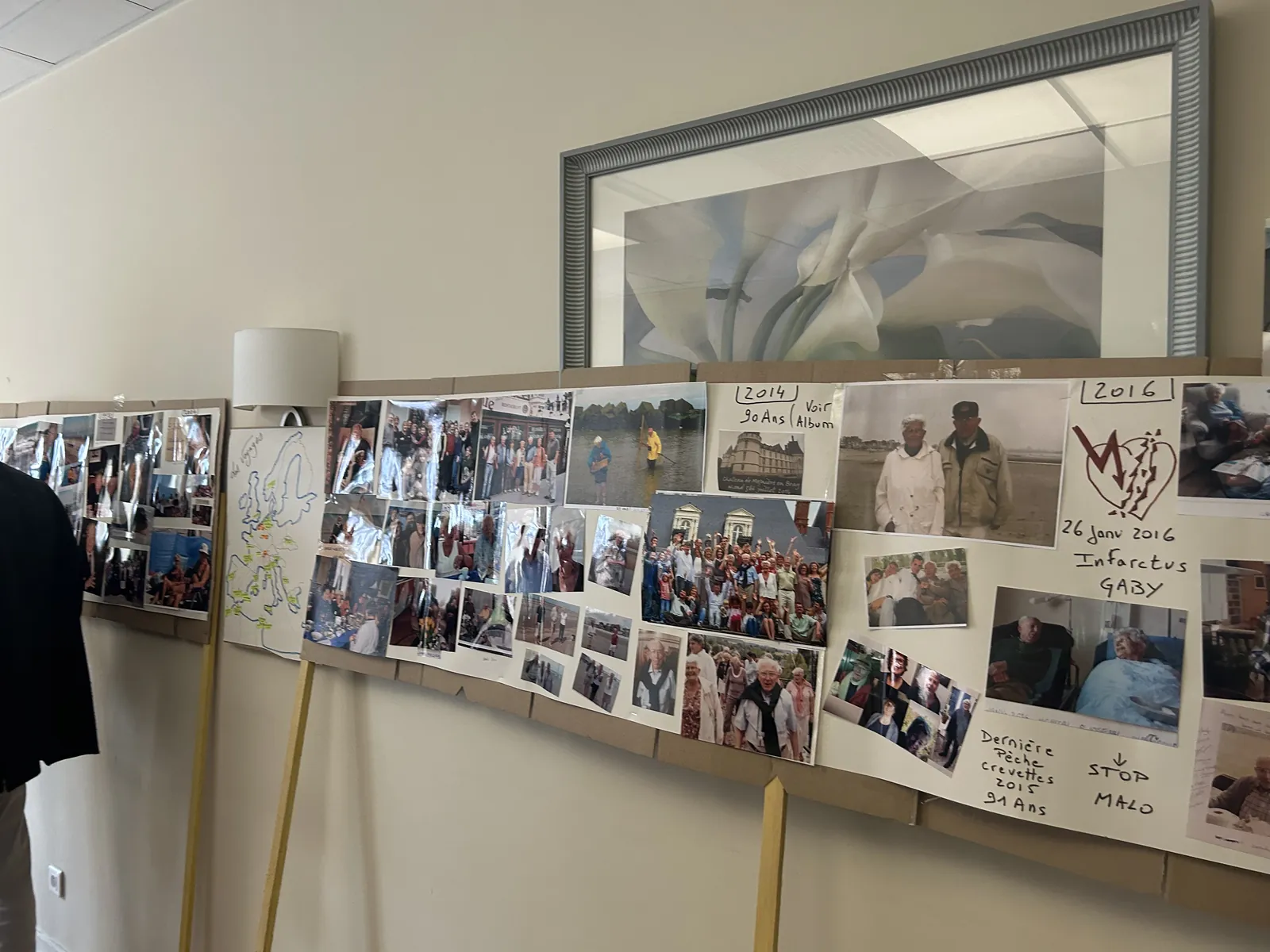 M. LEROY a fêté ses 100 ans avec sa famille a la Résidence MAGUERITE 