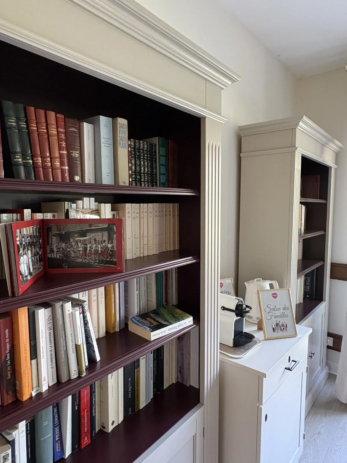 Une nouvelle bibliothèque au rez-de-chaussée de l’EHPAD