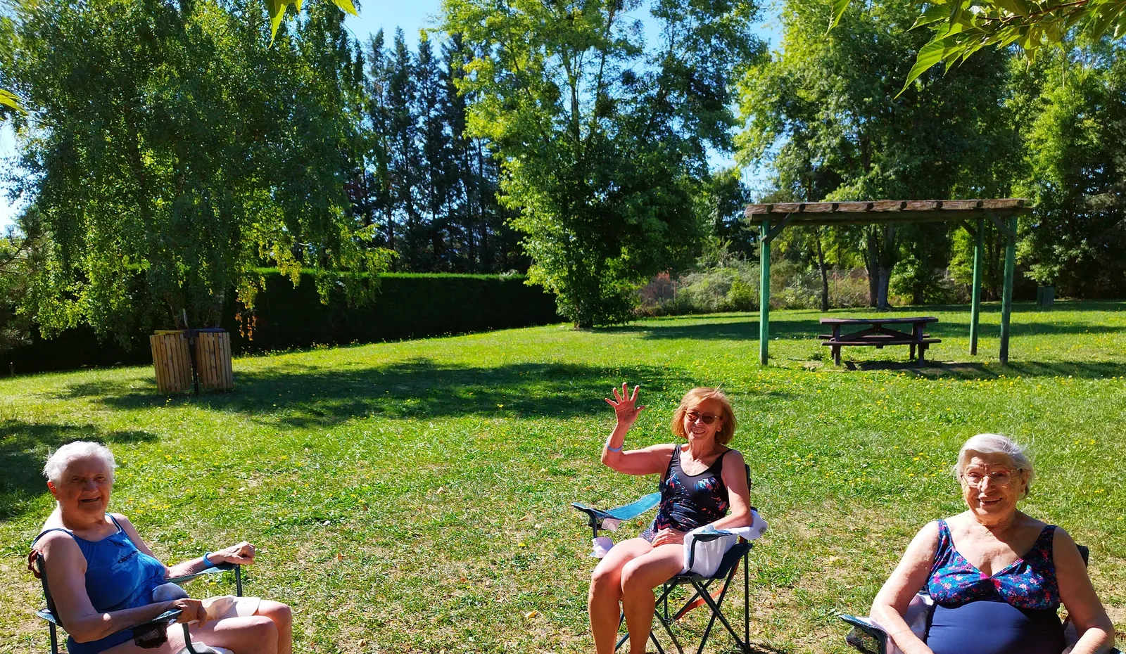 Deuxième sortie piscine avec les résidents des Terrasses de l'Etoile !