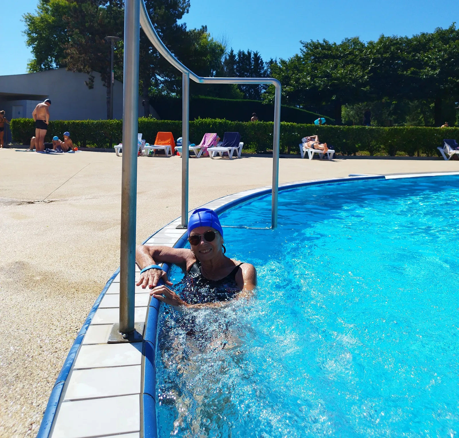 Deuxième sortie piscine avec les résidents des Terrasses de l'Etoile !