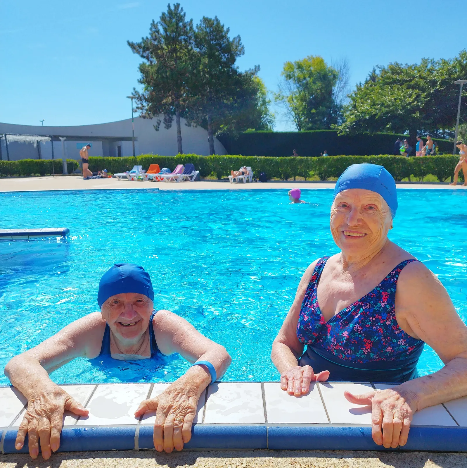 Deuxième sortie piscine avec les résidents des Terrasses de l'Etoile !