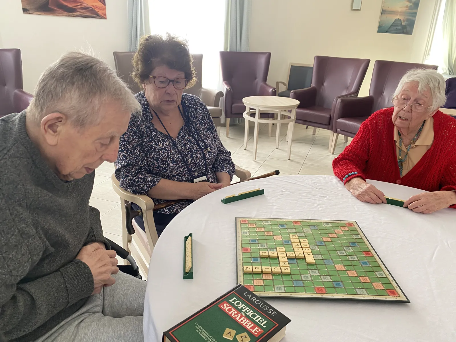 Scrabble à la résidence les Adrets !