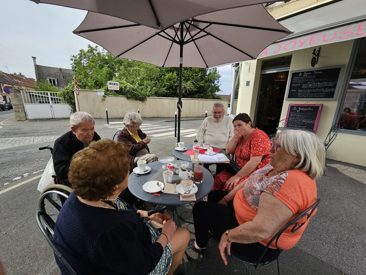 Sortie au salon de thé de Gouvieux