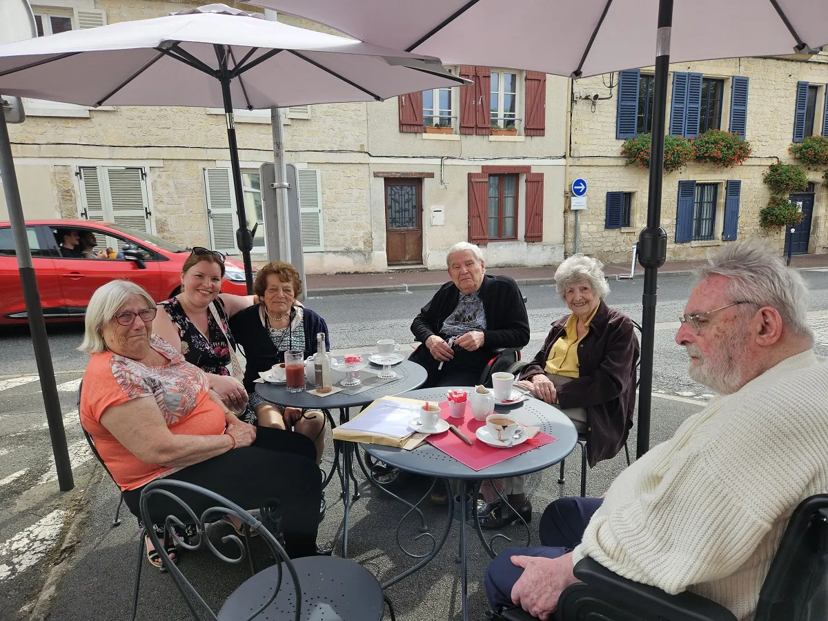 Sortie au salon de thé de Gouvieux