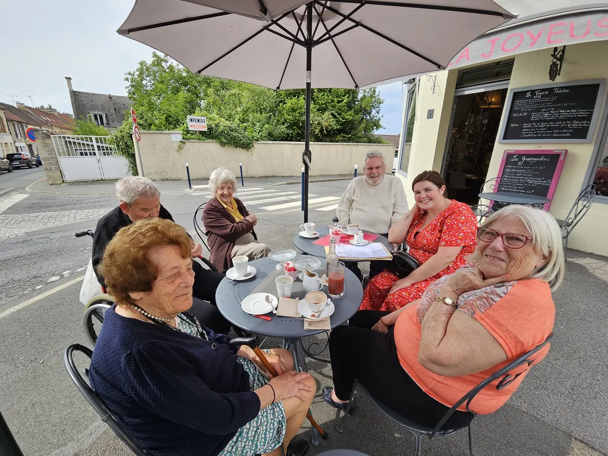 Sortie au salon de thé de Gouvieux