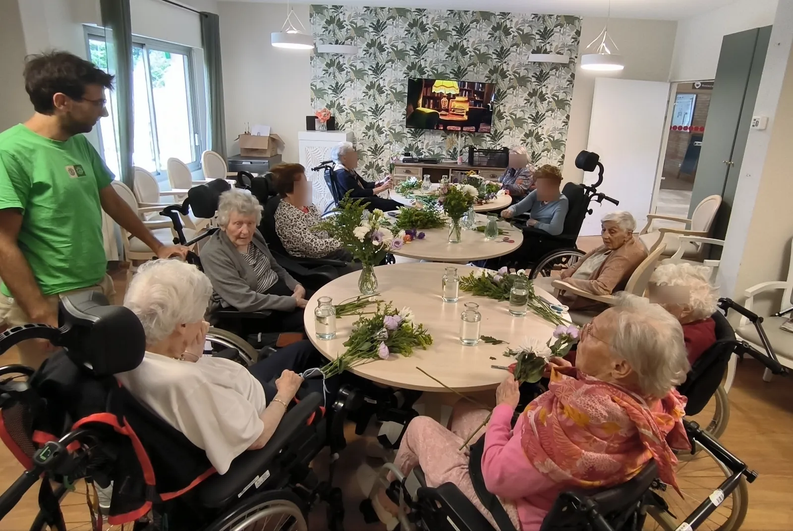 Un atelier floral tout en couleurs !