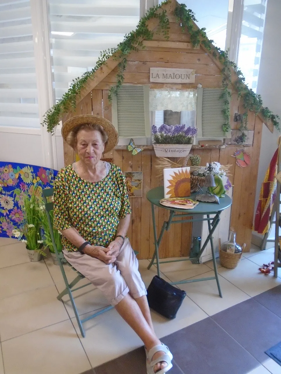 " Benvenuto à la Maïoun" de retraite les Vallières de Cagnes-sur-Mer 
