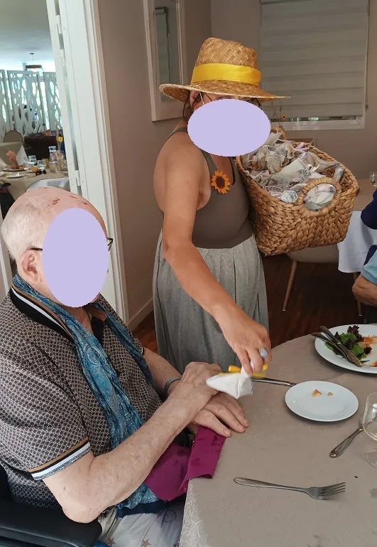 " Benvenuto à la Maïoun" de retraite les Vallières de Cagnes-sur-Mer 