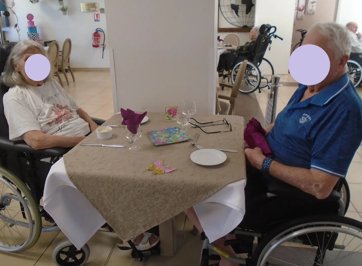 " Benvenuto à la Maïoun" de retraite les Vallières de Cagnes-sur-Mer 