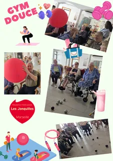 La gym détente : une activité douce et conviviale à la maison de retraite Les Jonquilles