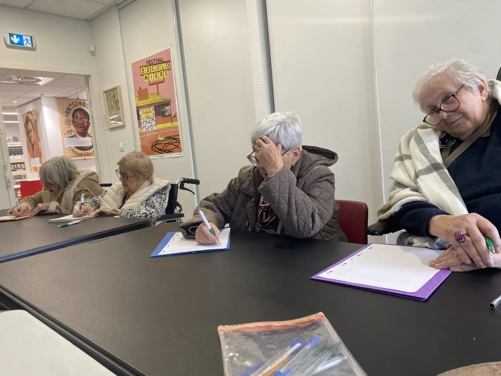  Sortie à la médiathèque "La dictée verte"