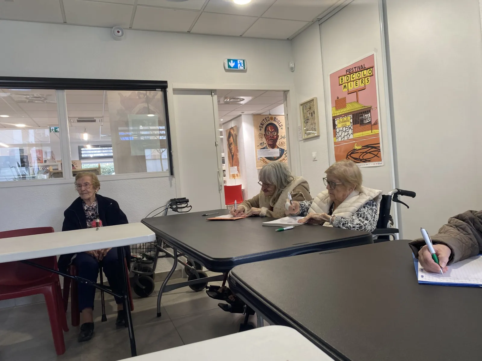  Sortie à la médiathèque "La dictée verte"