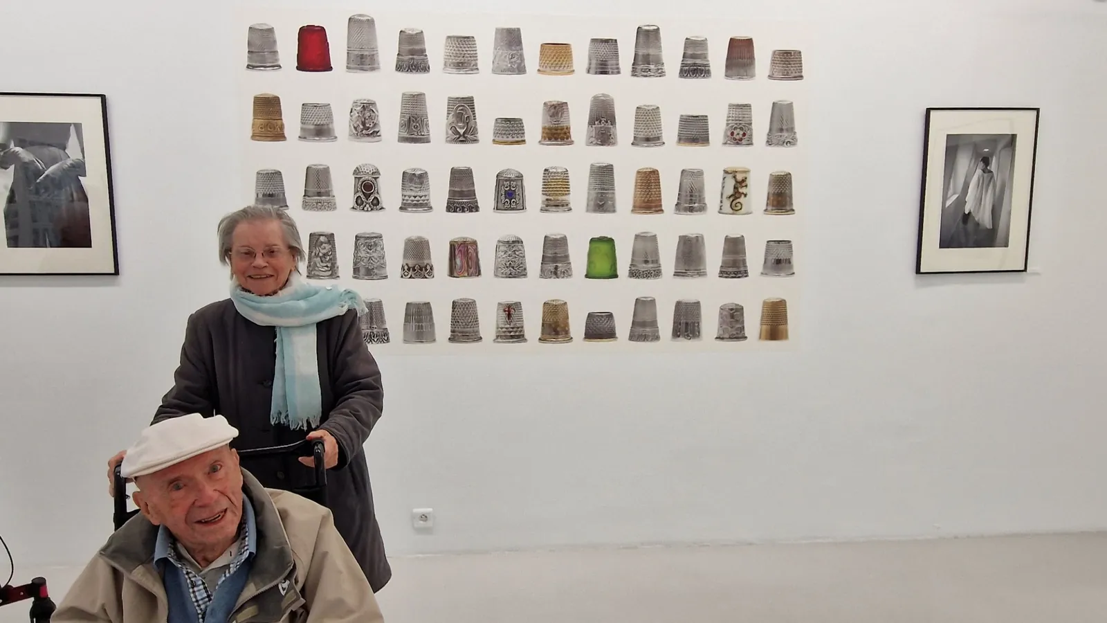 Visite d'une exposition de photo Gérad Uferas à la villa Tamaris de la Seyne sur Mer