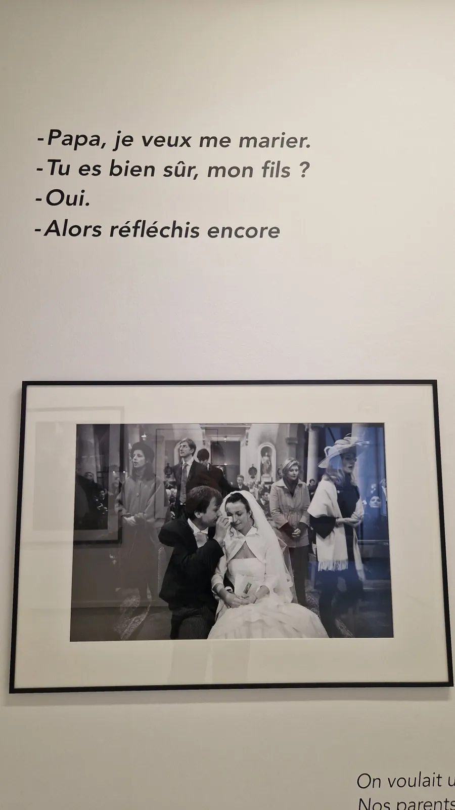 Visite d'une exposition de photo Gérad Uferas à la villa Tamaris de la Seyne sur Mer