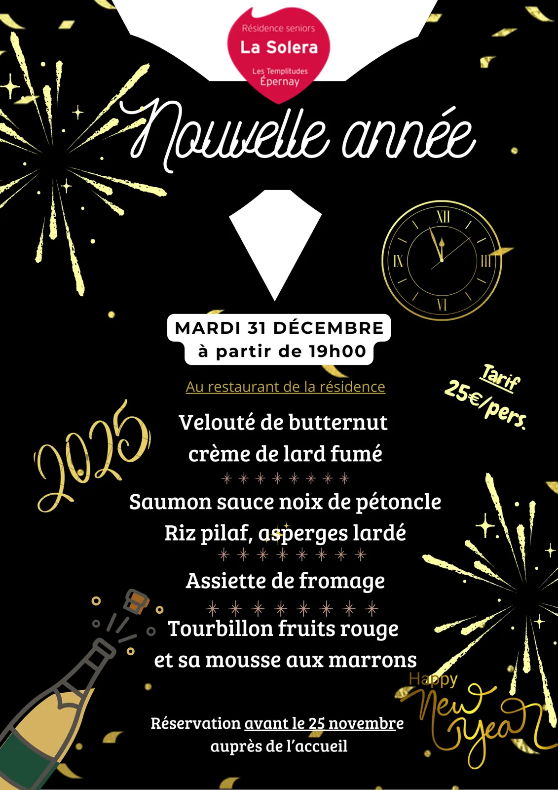 Fêtes de fin d'année