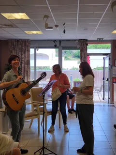 La musicothérapie avec Vanessa 
