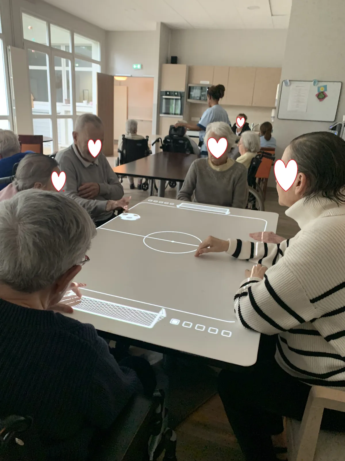 La table magique et ses jeux interactifs 