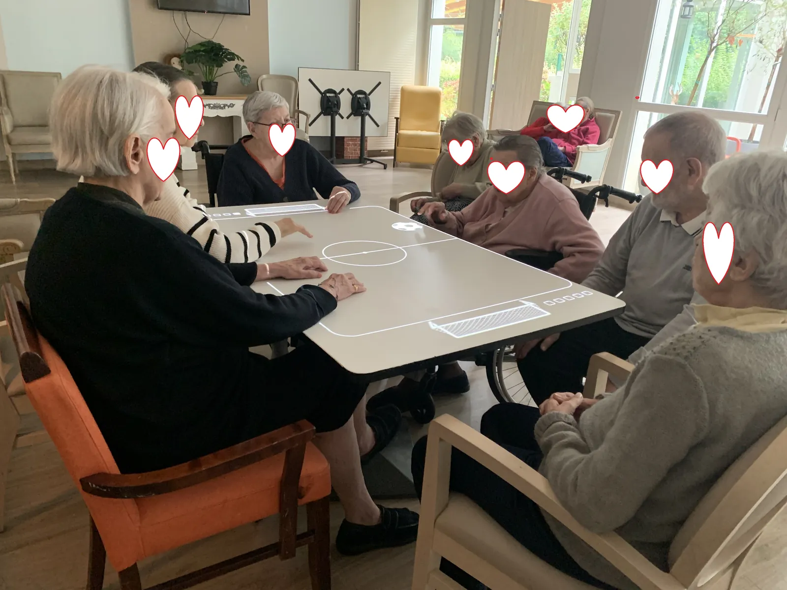 La table magique et ses jeux interactifs 