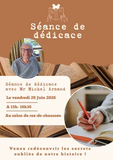 Séance  de dédicace