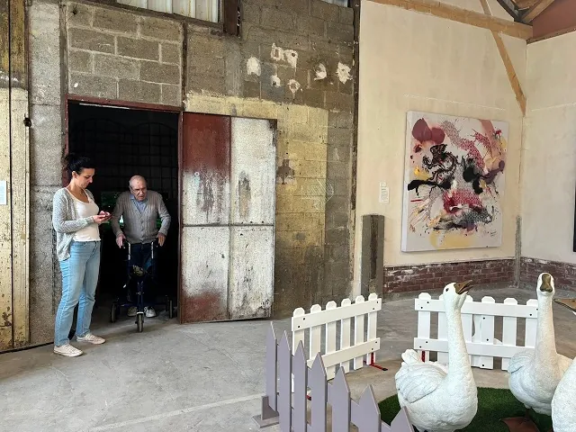 Exposition" l'Envolée" à Port Aviation