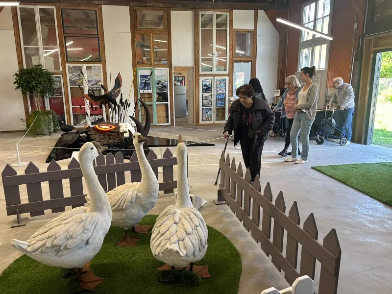 Exposition" l'Envolée" à Port Aviation