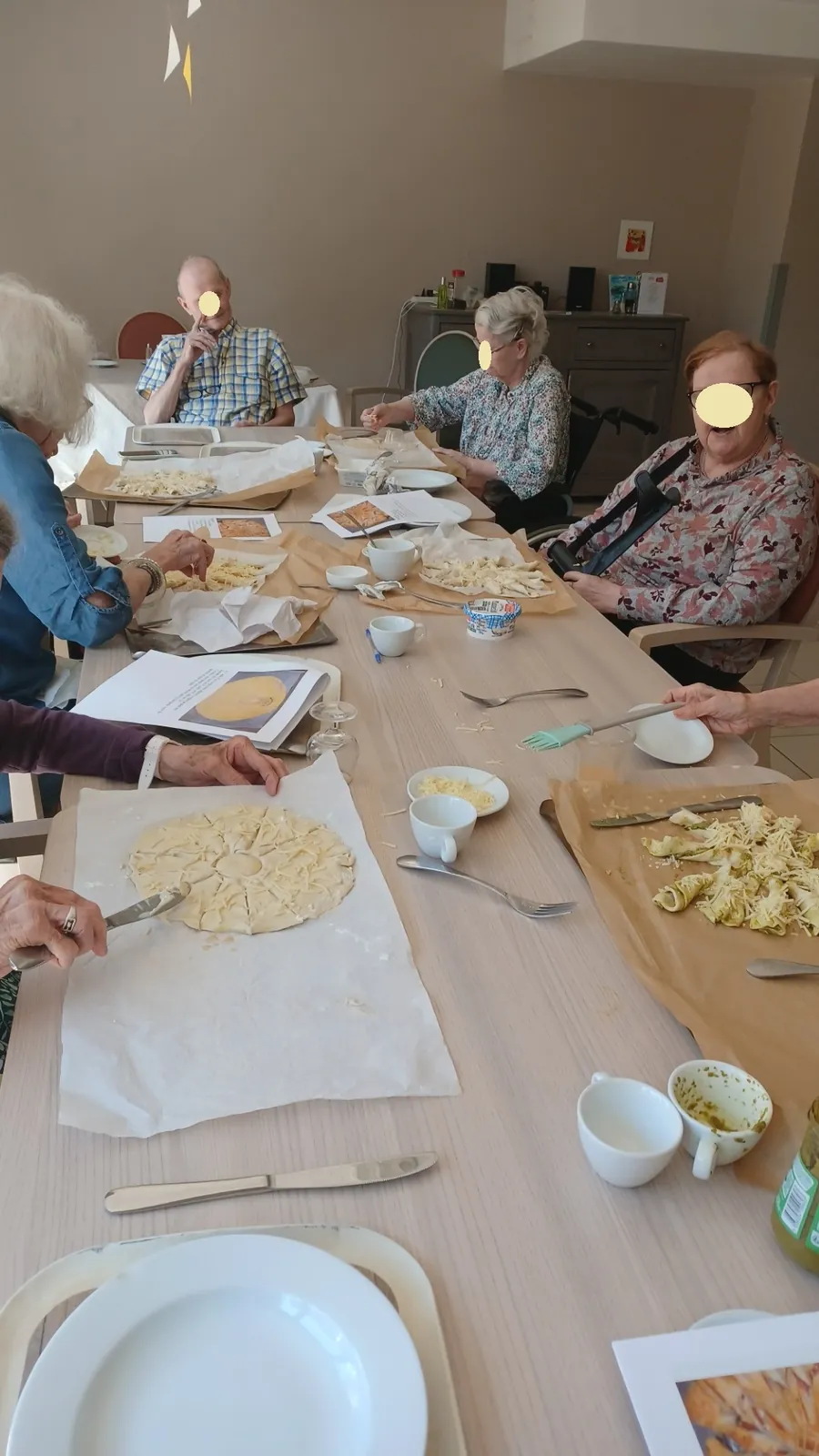 Atelier cuisine pour stimuler les cinq sens !