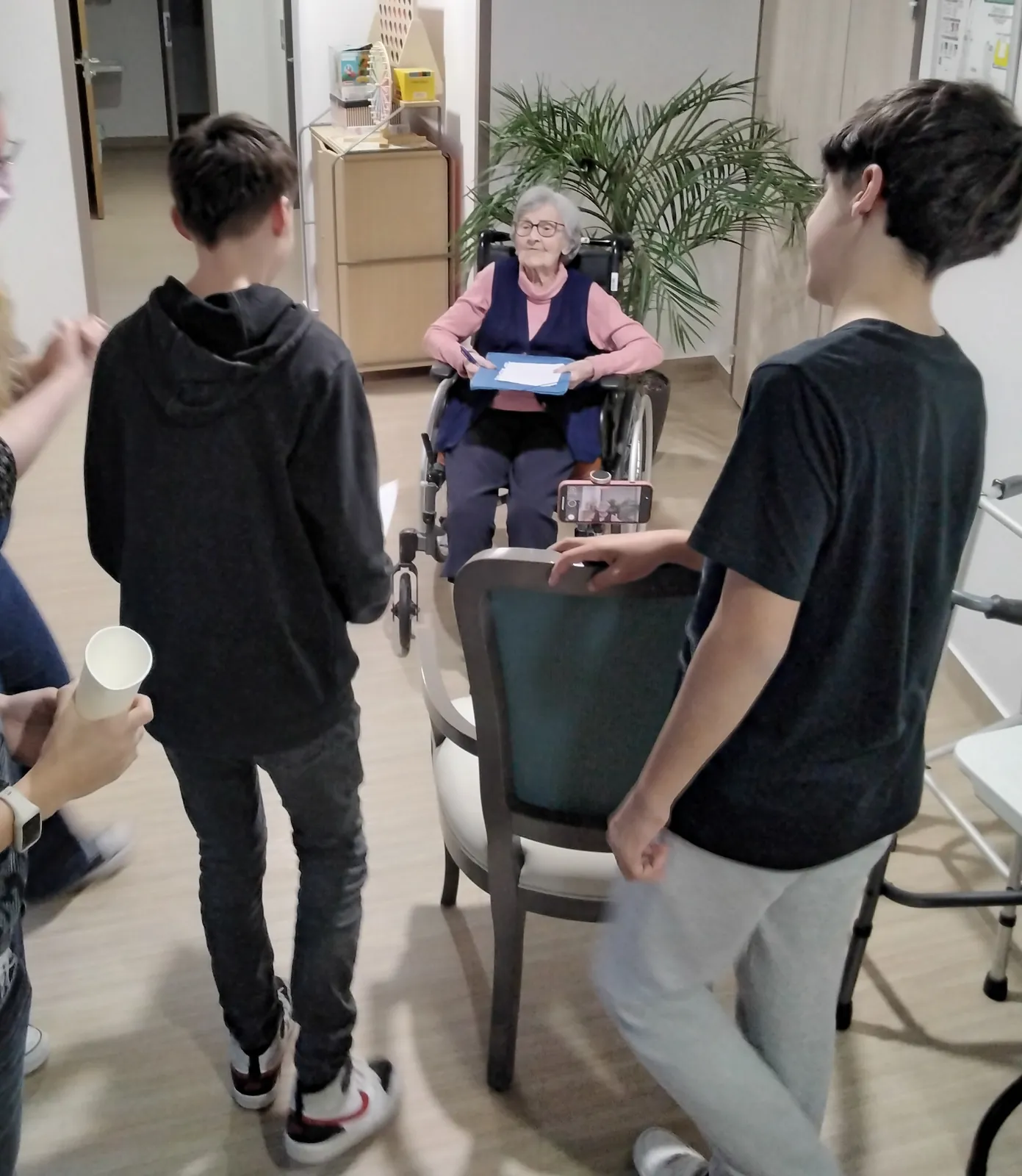 Activité intergénérationnelle