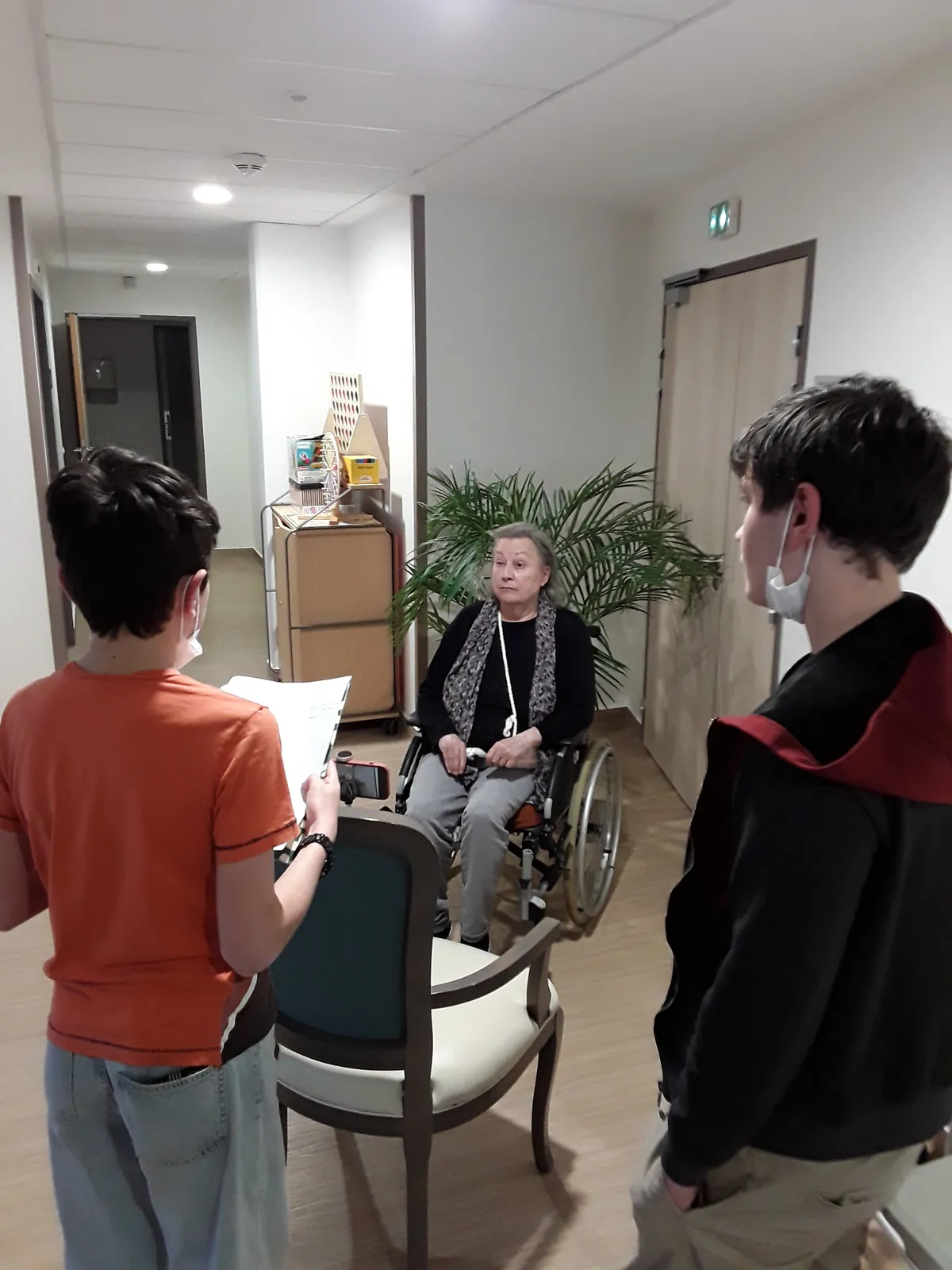 Activité intergénérationnelle