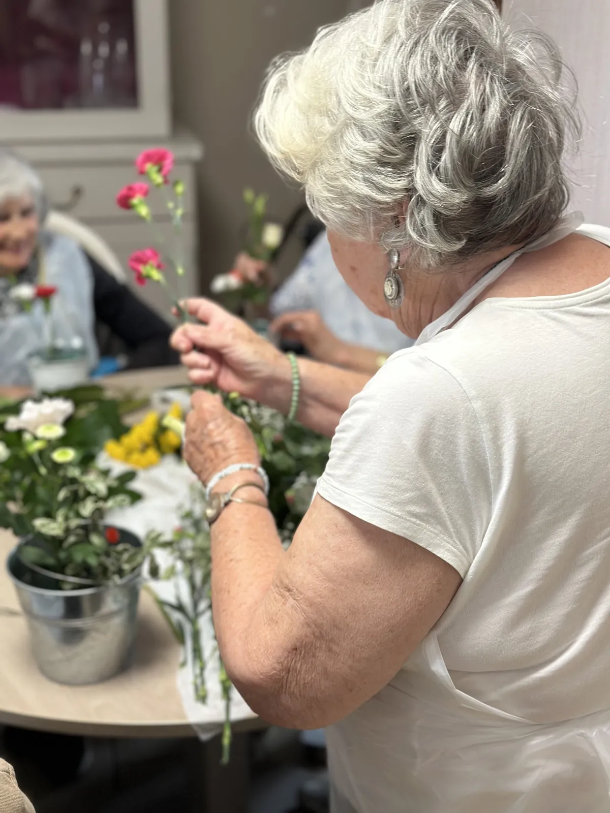 Atelier floral à la Résidence Azur 