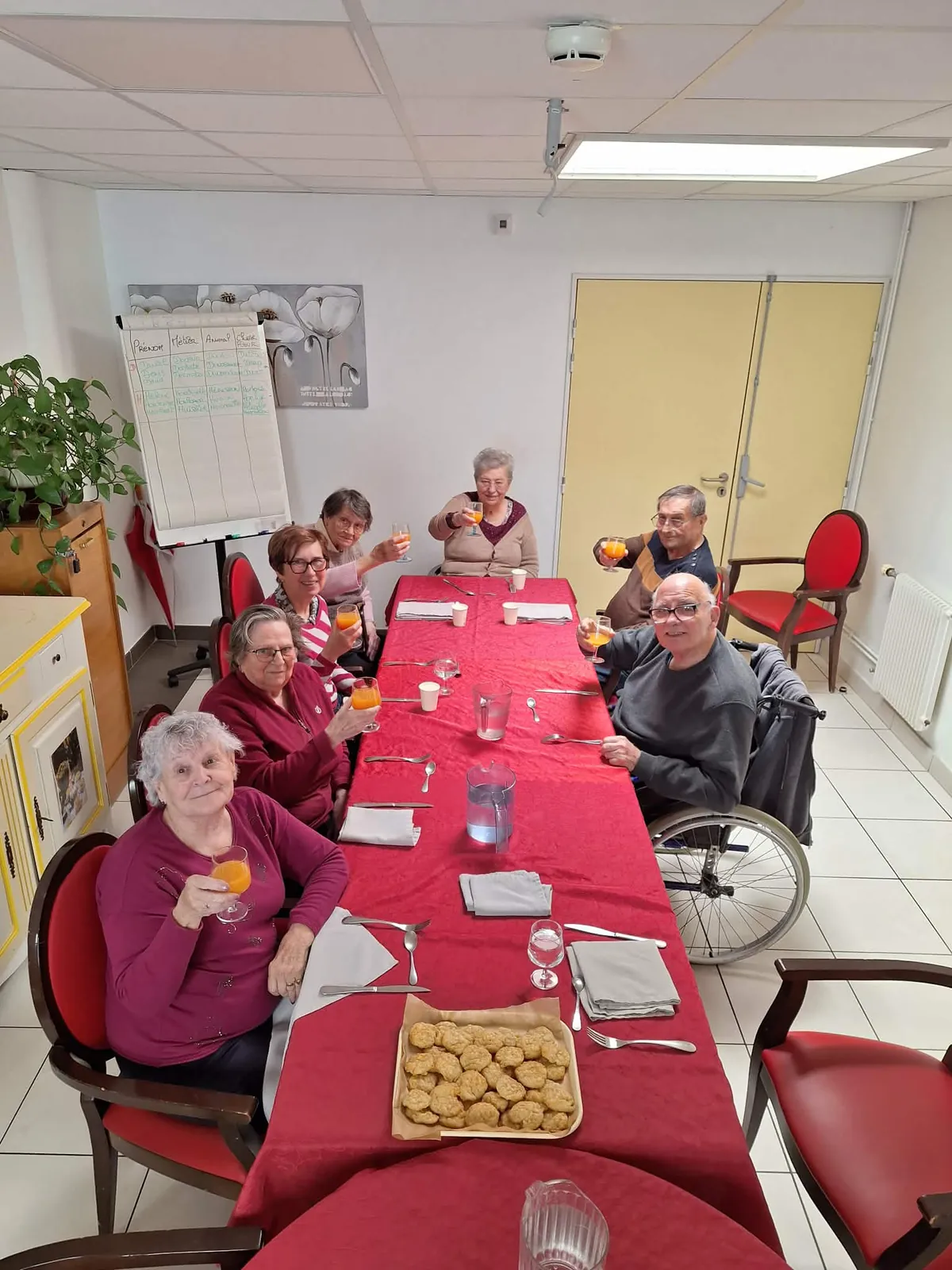 Anniversaire à l'accueil de jour